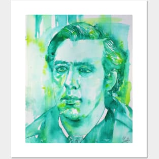 OSCAR WILDE watercolor portrait .19 Posters and Art